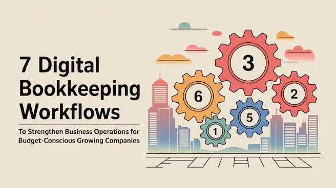 7 Digital Bookkeeping Workflows to Strengthen Business Operations for Budget-Conscious Growing Companies 7 Digital Bookkeeping Workflows to Strengthen Business Operations for Budget-Conscious Growing Companies