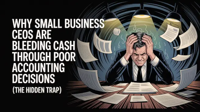 Why Small Business CEOs Are Bleeding Cash Through Poor Accounting Decisions The Hidden Trap